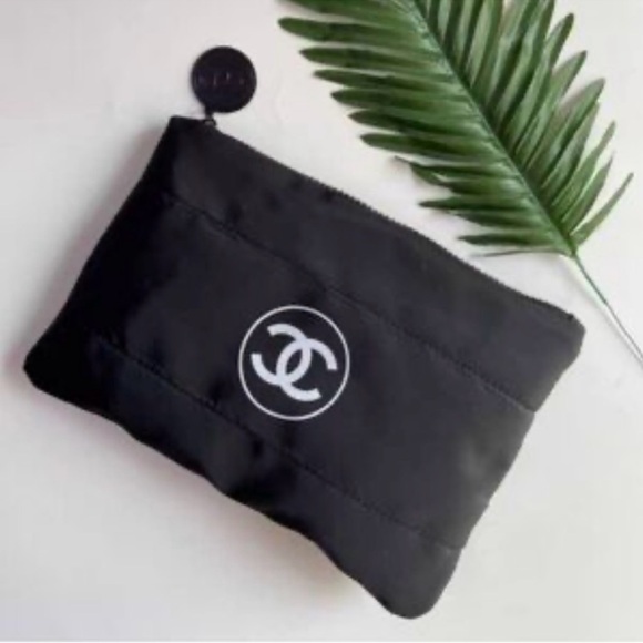 CHANEL Black Quilted Large Pouch, NWOT - Picture 11 of 11